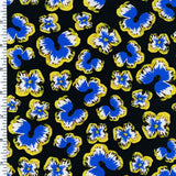 SP - NP2655 Butterfly Daisy Nylon Spandex Digitally Wet Print - Spandexbyyard