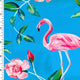 SP - NP2677 Flamingo & Rose - Blue Pink Green | Nylon Spandex Digitally Wet Print - Spandexbyyard