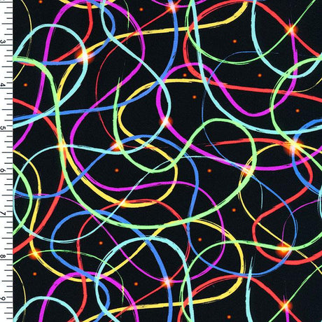 SP - NP2708 Cosmic Dance Nylon Spandex Digitally Wet Print - Spandexbyyard