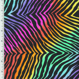 SP - NP2792 Rainbow Zibra Nylon Spandex Digitally Wet Print - Spandexbyyard