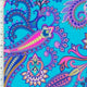 SP - NP2802 Shiraz Turq Nylon Spandex Digitally Wet Print - Spandexbyyard