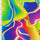 SP - NP2816 Rainbow Glass Nylon Spandex Digitally Wet Print - Spandexbyyard