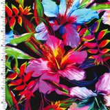 SP - NPSPT190 Neon Tropical Printed Spandex - Spandexbyyard