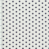 SP - NPSPT702 WHITE/NAVY Printed Spandex - Spandexbyyard
