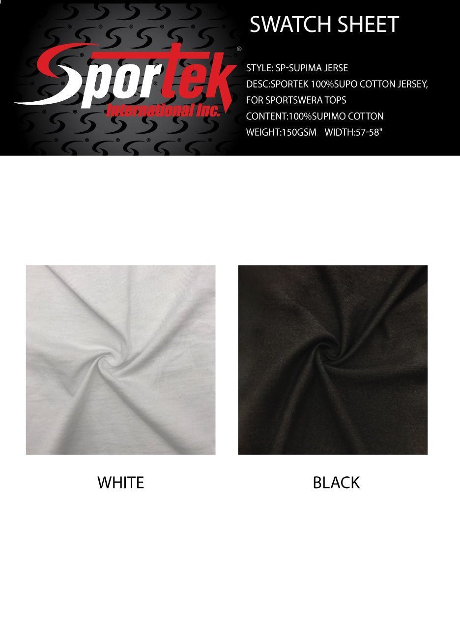 SP - SUPIMA JERSE Sportek 100% Supo Cotton Jersey for Sportswear Tops - Spandexbyyard