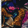 SP-NP2684 Hidden Leopard - Black Brown Pink White Printed SpandexSpandex, Wet PrintSpandexByYard/SportekSpandexbyyard