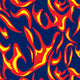SPT 6623 Flames - Spandexbyyard