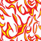 SPT 6623 Flames - Spandexbyyard