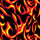 SPT 6623 Flames - Spandexbyyard