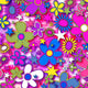 SPT - 6641 - Flower Stars 3 - Spandexbyyard