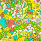SPT - 6642 - Flower Stars 4 - Spandexbyyard