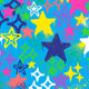 SPT - 6643 - Graffiti Stars - Spandexbyyard