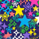 SPT - 6643 - Graffiti Stars - Spandexbyyard