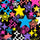 SPT - 6643 - Graffiti Stars - Spandexbyyard
