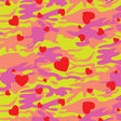 SPT6601 Camo Hearts - Spandexbyyard