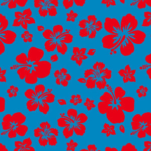 Hibiscus Printed Spandex