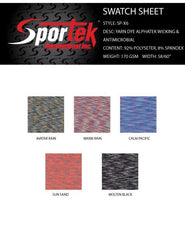 SP-X6 | Yarn-Dye Multi Color Space Dye Alpha-Tek Mid Weight with MaxDri MicroblokSpandex, Moisture Management SpandexSpandexByYard/SportekSpandexbyyard