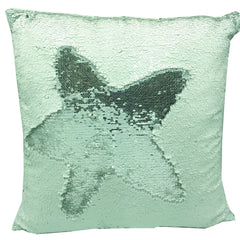 Magic Mermaid Sequin Home Decorative Throw Pillow Cover 18