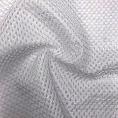Athletic Micro Mesh White [2024-208] - $5.00 : Fabrics - Dazzle