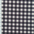 XL0028 Printed Spandex Tricot Promo print BLACK WHITE CHECKER - Spandexbyyard